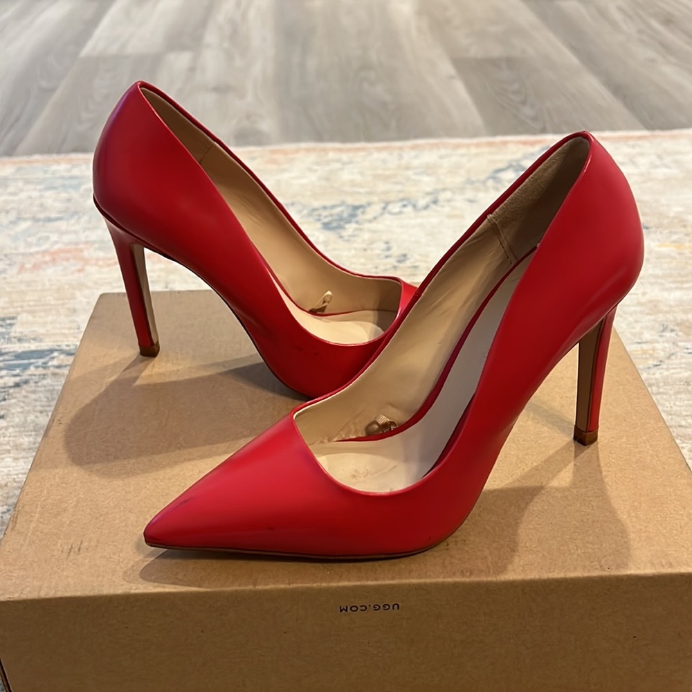 Red ZARA BASIC COLLECTION Heels
